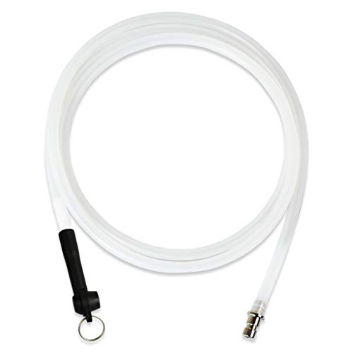 FIRSTINFO 4.9 Feet (1.5 Meter) Long Automotive Brake Fluid Bleeder Bleeding Hose for FIRSTINFO Brake Bleeder/Extractor/Pump