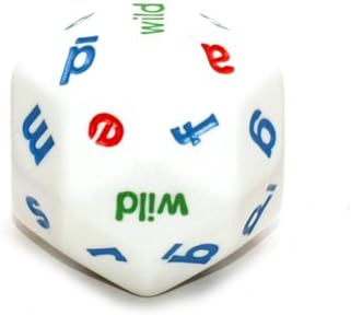 Koplow Individual White Alphabet Dice 30mm d30