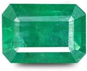3.25 Ratti Emerald Octagon Shape Stone Natural Astrologer Certified Natural Unheated Untreatet Zambian A1+++ Quality Loose Panna Gemstone Lab Certified