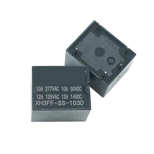 Mini relé XH3FF-SS-103D de 5v 12v interruptor electromagnético en lote 3
