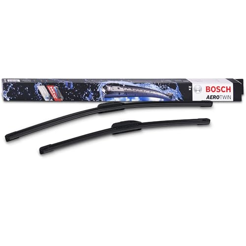 Image of BOSCH 3397007995 AeroTwin Wiper Blade Combo Pack - Set of 2 (24 inch & 18 inch) | Driver and Passenger Side Original Equipment Replacement Blades