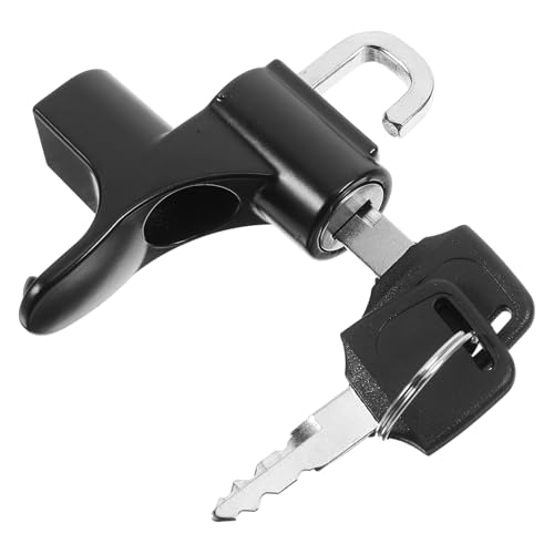HONMEET Set Lucchetto Antifurto per Casco di Scooter e Bicicletta Blocco di Sicurezza Compatto e Leggero Accessorio Resistente per Protezione Casco da Bici e Motociclette per