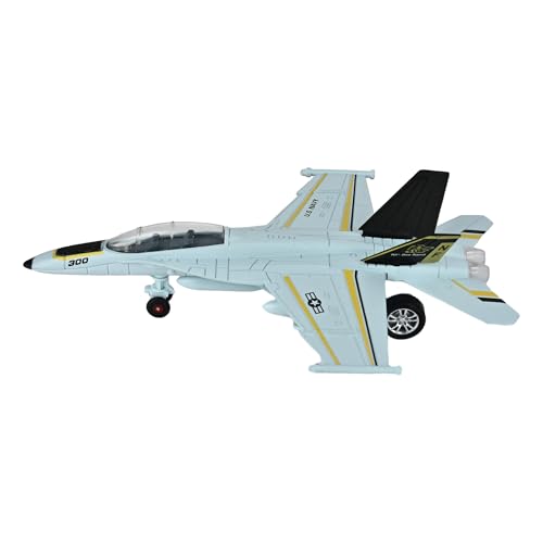 Image of Toys Uncle Diecast Aeroplane Scale Model, (1:400 Fighter Aeroplane with Light and Sound (Type 4))