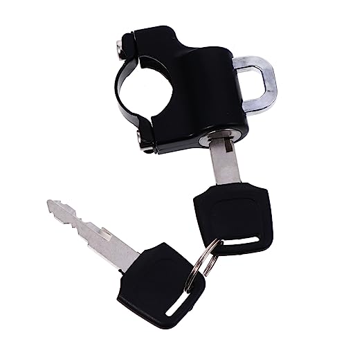 1 Set Blocco Casco per per Manubrio Installazione Facile e Sicura per Bici Veicoli Elettrici
