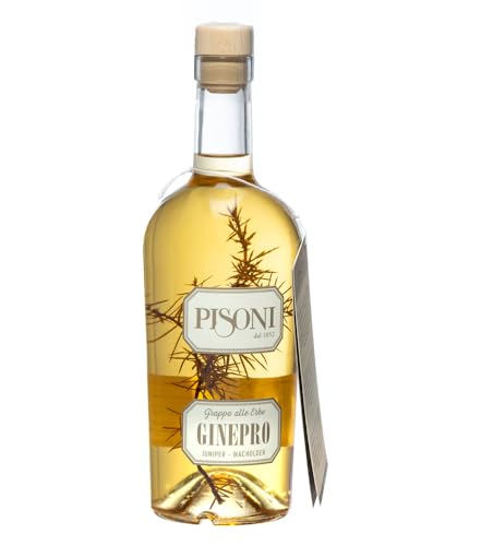 Pisoni: Grappa Ginepro - Wacholder / 40% Vol. / 0,7 Liter-Flasche