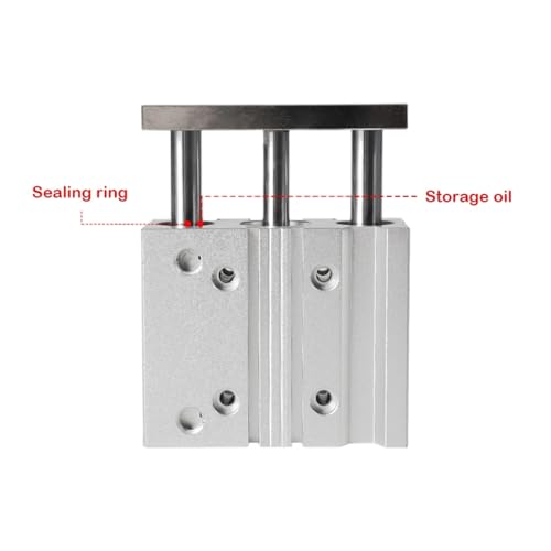 Cylindre pneumatique à trois axes MGPM25x125 à double effet