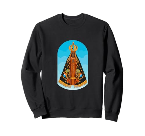 Virgen María. Nuestra Señora de Aparecida. Sudadera