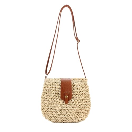 Sac en paille d'été à bandoulière : votre compagnon bohème pour flâner sous le soleil