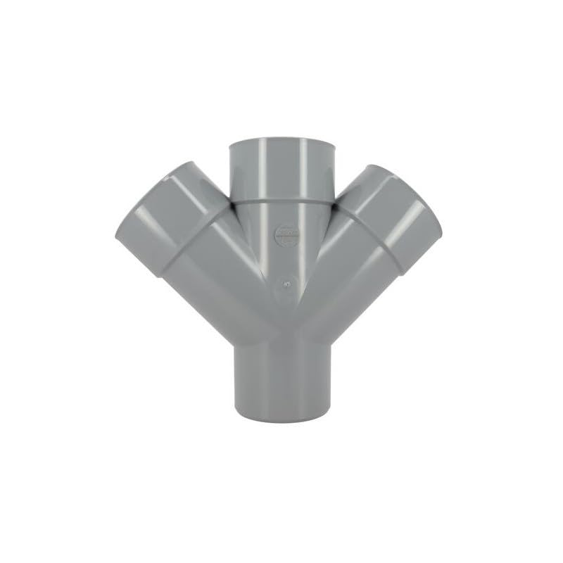 Croix PVC 45 degré MF 110