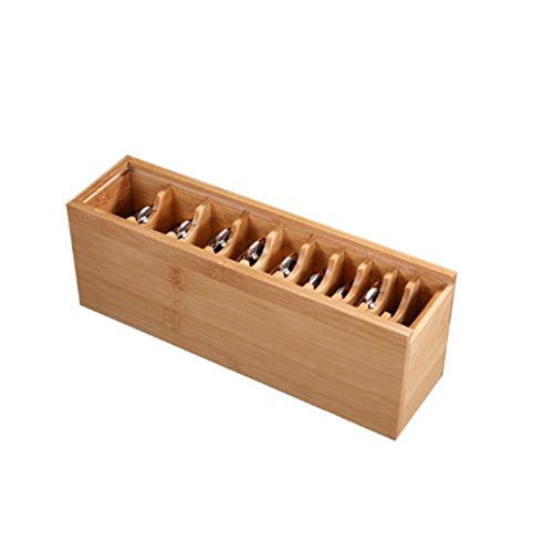 Support de tondeuse en bois, boîte de rangement de peigne limite tondeuse à cheveux positionnement étrier étui organisateur de peigne, boîte de garde de tondeuse pour accessoire de guide de peigne d Cover