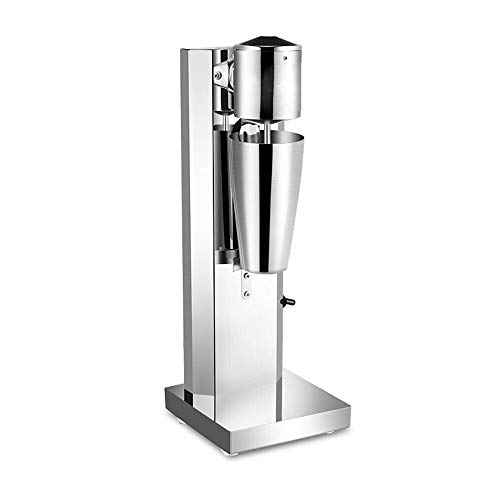 Milk Shake Machine, 110V Electric Milkshake Mixer, Drink Mix Blender, 650ml Milkshake Maker Kit, Stainless Steel Milkshake Blender,18000RMP Speed Adjustable