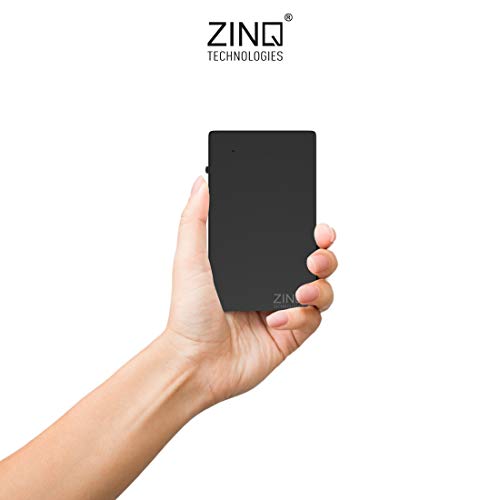 Image of Zinq Technologies UPS for Router (Black) with 10000mAh Power Bank (White)(ZQ-6600, ZQ10KPC)