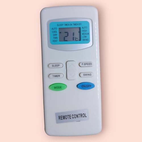 Image of Sanavya AC Remote Control - Compatible Replacement for Split & Window Air Conditioners - Replicates Genuine Remote Functions (Godrej AC Remote 17)