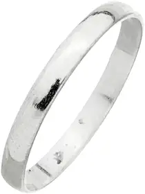 Aliança 4mm Feminina ou Masculina Acabamento Polido Design Clássico Unidade Avulsa