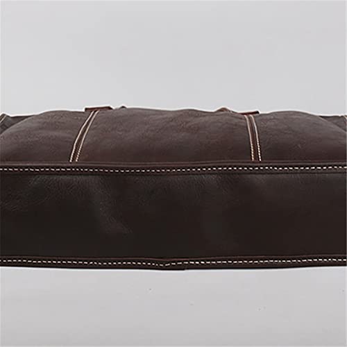 Men's Briefcase Large Capacity Business Bag Black Male Shoulder Laptop Bag4