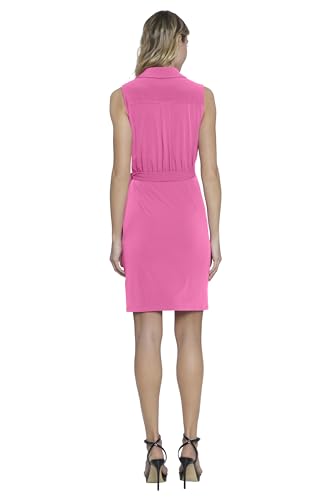 Image of Donna Morgan Women's Sleeveless V-Neck Wrap Dress for Women | Casual and Summer Dresses for Women