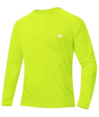 ZITY Mens UPF 50+ Sun Protection Shirts Long Sleeve Lightweight Rash Guard - image 1