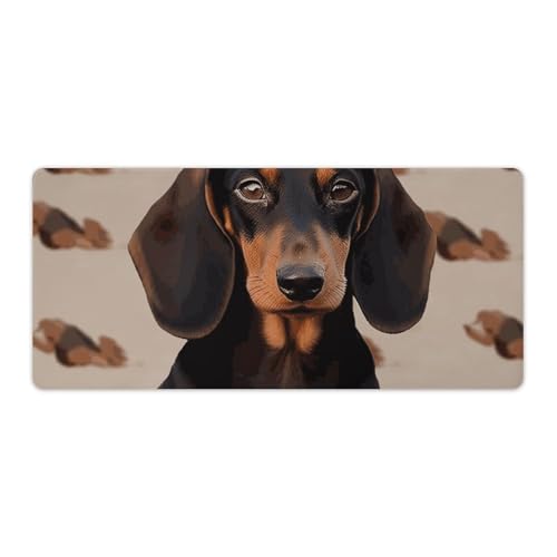 Tapis de souris de jeu LED étanche grand format à base antidérapante
