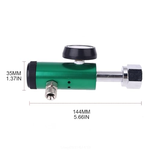Régulateur de pression de gaz CGA540 3000 psi pour débitmètre oxygène O2 DISS - 6