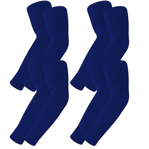 Image of BHYTAKI UV Sun Protection Arm Sleeves, UPF 50 Sports Cooling Arm Compression Sleeves for Men Women Teenager
