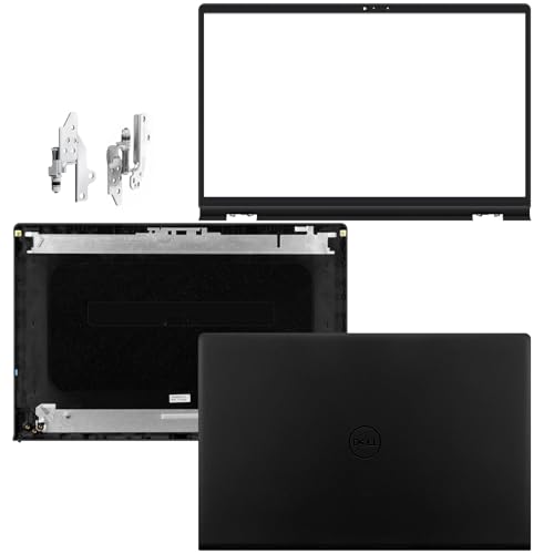 Konohan 4 Pack Replacement LCD Back Laptop Computer Replacement Parts Cover Top Case Lid Front Bezel with Hinges Compatible with Dell Inspiron 15 3510 3511 3515 3520 3525 00WPN8