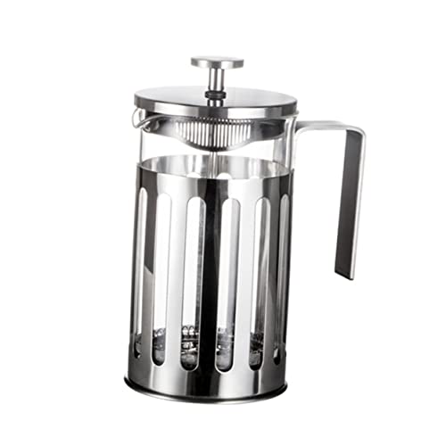 COLLBATH 304 Filter Teapot Pressure Coffee Pot Insulated Coffee Pot Double Walled Coffee Maker Double Walled Coffee Press High Borosilicate Teapot Heat Resistant Glass