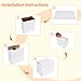 HORLIMER 10x7x5 Shipping Boxes Set of 30, White Corrugated Cardboard Mailer Box for Packing Small Business