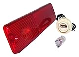 Crown Automotive-994021K Side Marker Light Kit Electrical, Lighting and Body, Red