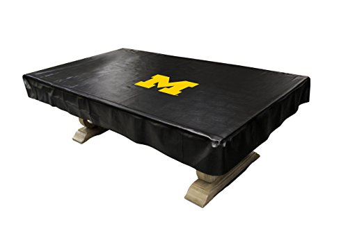 Imperial Officially Licensed NCAA Merchandise: Billiard/Pool Table Naugahyde Cover, 8-Foot Table, Michigan Wolverines