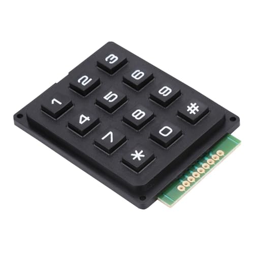 MOPFOL Keyboard Module 12 Key 3x4 Push Button Keypad...