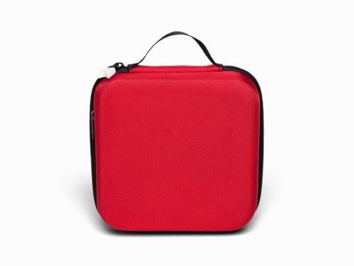 tonies Transporter Hörfiguren, Transporttasche mit Reißverschluss für bis zu 20, passend zur Toniebox in Rot, 17,5 x 17,5 cm – Ansicht 2