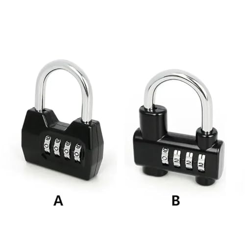 Cadenas à combinaison 4 chiffres serrure à code pour bagage sac - 3