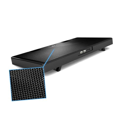 Base para portátiles con 5 ventiladores y altura ajustable miniatura 6