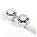 7/8"1" Motocykl Kierownica Clock Termometr Aluminium Motocykl Kierownica Mount Watch Stial Zegar i Temperatura termometru Dla motocyklu.