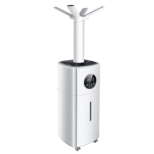 Humidificador de niebla fría de 2000 ml/h para habitaciones grandes y plantas, cobertura de 60 pies cuadrados, potente, eficiente