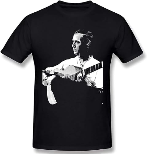 Photo de Paco De and Lucia 2by TheFabulaShopkg Cool Men's Basic Short Sleeve T-Shirt R228 Tees Tops European Black XL