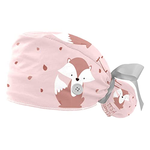 Casquettes de travail respirantes JDEZ contre la chaleur, chapeaux bouffants renard