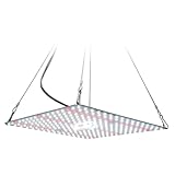 HaruDesign 植物育成ライト GL-BOARD800 育成用高効率フルスペクトル/UV-IR/SMD2835LED搭載 size30x30cm 固定60W スイッチ付き調光機能無し 防水性能IP65 製品3年保証