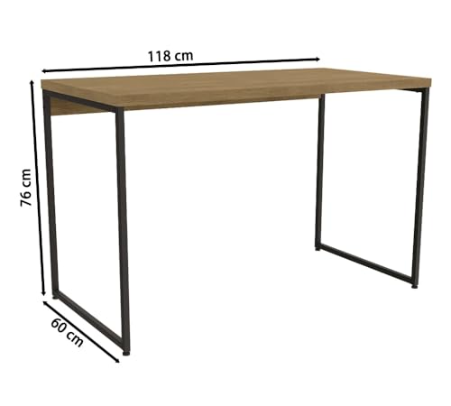 Mesa para Escritório Kappesberg Industrial Office (Freijó, 118CM)