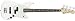 Fender Mustang Bass PJ, Rosewood Fingerboard, Olympic White