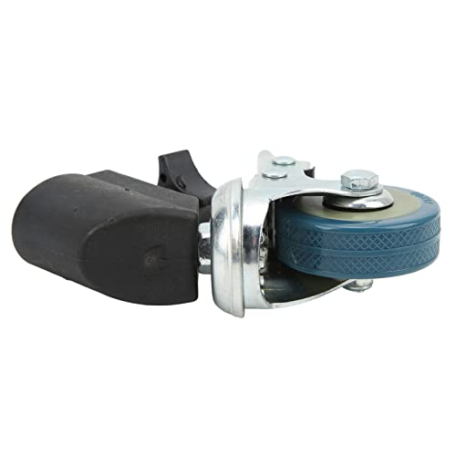 Image of 3pcs 22mm Swivel Caster Wheels Set, Light Stand Swivel Casters with Brake, Double Fixation Locking Caster Set for Photography Light Stands, Studio Photo Video Equipment wi