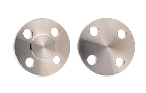 POLBERIS Brida ciega 3/4 pulgadas 150 lb 316L PN16 acero inoxidable ácido inox brida plana flanco de acero para soldadura 1.4401 ASME B16.5 BLIND DN20