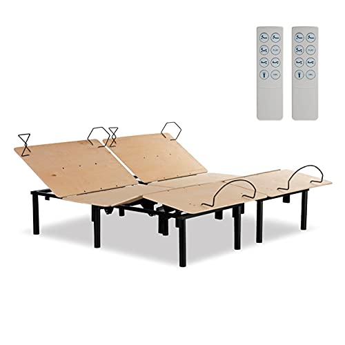 Craft & Trade Adjustable Bed Base Frame Comfort Lifestyle, Easy Assembly, Split King #TOP1