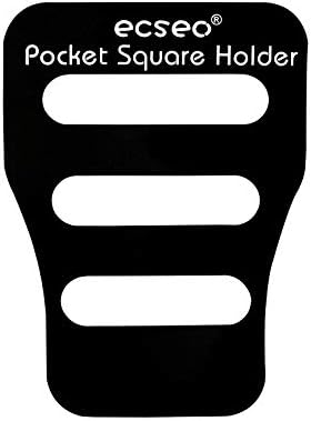Pocket Square Guard for Men Suits, Ecseo Mens Pocket Square Holder/Folder - 1 Pack