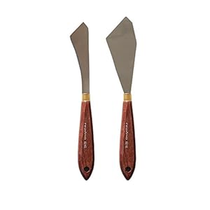 Schildermes repino set 8291 kunstenaarspachtel schilderspatel voor acryl en olie