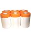 Produktbild 6 x Klebeband mit Folie | 30cm x 25m | Goldband (soft) Malerband Abdeckfolie | klebemeister.eu