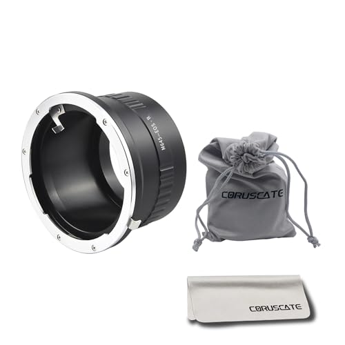 Bague adaptation M645 EOS R pour objectif Mamiya 645 sur boîtier Hybride Canon
