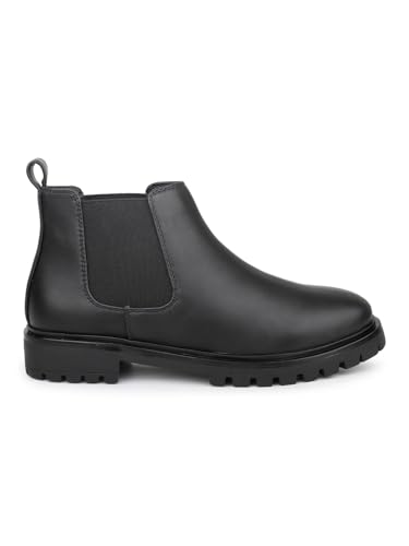 Image of Inc.5 Women Black Chelsea Boots Clog
