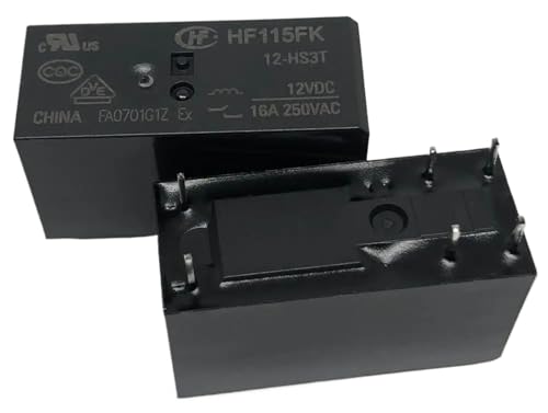 Relais HF115FK 12VDC 20A pour réparer une carte électronique en panne