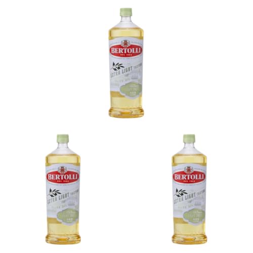 Image of Bertolli Extra Light Tasting Olive Oil, 500ml - Premium Quality Healthy Cooking Oil (Pack of 3)